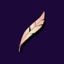 Floating Feather Quote Writer  screen for extension Chrome web store in OffiDocs Chromium