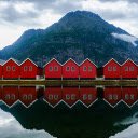 Floating house under the mountain  screen for extension Chrome web store in OffiDocs Chromium