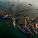Floating market by the river  screen for extension Chrome web store in OffiDocs Chromium