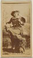 Free download Flora Walsh, from the Actors and Actresses series (N45, Type 8) for Virginia Brights Cigarettes free photo or picture to be edited with GIMP online image editor