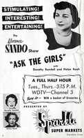 Free download Florence Sando: Ask The Girls (WDTV Advertisement) free photo or picture to be edited with GIMP online image editor