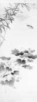 Free download Flowering Shrubs and Field Sparrows (?) free photo or picture to be edited with GIMP online image editor
