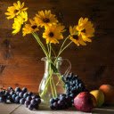 Flowers and fruits  screen for extension Chrome web store in OffiDocs Chromium