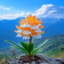 Flowers growing on mountains Wallpaper  screen for extension Chrome web store in OffiDocs Chromium