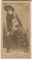Free download Floy Crowell, from the Actors and Actresses series (N45, Type 1) for Virginia Brights Cigarettes free photo or picture to be edited with GIMP online image editor