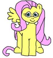Free download Fluttershy From My Little Pony Friendship Is Magic free photo or picture to be edited with GIMP online image editor