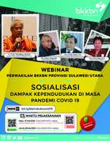 Free download Flyer Webinar BKKBN Sulut Mei 2020 Fix free photo or picture to be edited with GIMP online image editor