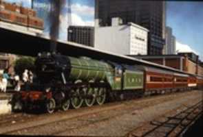 Free download FLYING SCOTSMAN AUSTRALIA - Spencer Street Melbourne, Australia December 1988 free photo or picture to be edited with GIMP online image editor