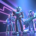 FNAF Live Wallpaper  screen for extension Chrome web store in OffiDocs Chromium