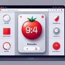 FocusFlow Pomodoro  screen for extension Chrome web store in OffiDocs Chromium