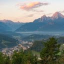 Foggy mountain town  screen for extension Chrome web store in OffiDocs Chromium