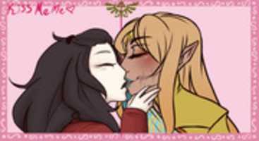 Free download FOH: Lixue + Chakra Kiss Meme free photo or picture to be edited with GIMP online image editor