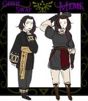 Free download  FOH: Outfit Swap - Lixue and Zhiyuan+Garth free photo or picture to be edited with GIMP online image editor