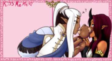 Free download FOH: Sahil + Etsuko Kiss Meme free photo or picture to be edited with GIMP online image editor