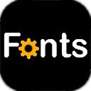 Fonts Changer  screen for extension Chrome web store in OffiDocs Chromium