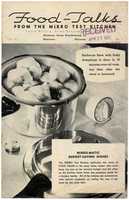 Free download Food Talks From The Mirro Test Kitchen, Volume 25 1951 free photo or picture to be edited with GIMP online image editor