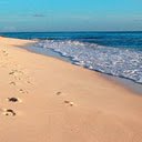 Tela Footprints in the Sand para extensão da loja virtual do Chrome no OffiDocs Chromium