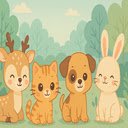 Forest Friends Gathering  screen for extension Chrome web store in OffiDocs Chromium