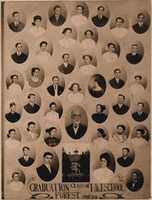 Scarica gratuitamente la foto o l'immagine gratuita di Forest High School Graduating Class 1908 da modificare con l'editor di immagini online GIMP