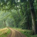 FOREST ROAD THEME  screen for extension Chrome web store in OffiDocs Chromium