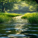 Forest stream wallpaper  screen for extension Chrome web store in OffiDocs Chromium