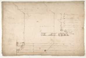 Free download Forum of Nerva, colonnade, profiles of attic and entablature, architrave and column detail (recto) Arch of Constantine, plan (verso) free photo or picture to be edited with GIMP online image editor