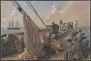 Free picture Forward deck of the Great Eastern cleared for the first attempt to grapple for the lost cable, August 11th, 1865 to be edited by GIMP online free image editor by OffiDocs