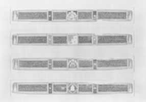 Free download Four leaves of a Prajnaparamita manuscript free photo or picture to be edited with GIMP online image editor