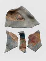 Free download Four mosaic glass fragments with fish free photo or picture to be edited with GIMP online image editor