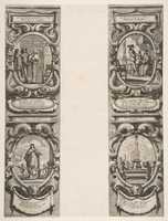 Free download Four Prints Relating to the Birth of the Dauphin, Son of Louis XIII free photo or picture to be edited with GIMP online image editor