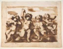Free download Four Putti on Clouds free photo or picture to be edited with GIMP online image editor