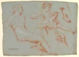 Free download Four Studies of Recumbent Female Nudes (Galatea) free photo or picture to be edited with GIMP online image editor