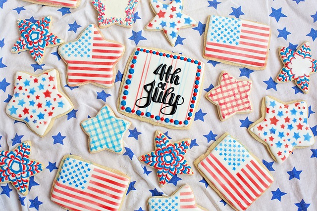 Free download fourth of july cookies celebration free picture to be edited with GIMP free online image editor