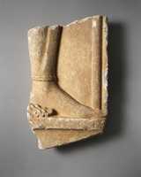 Free download Fragmentary marble grave stele of a hoplite (foot soldier) free photo or picture to be edited with GIMP online image editor