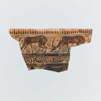 Free download Fragment of a terracotta krater (mixing bowl) free photo or picture to be edited with GIMP online image editor