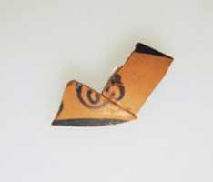 Free download Fragment of a terracotta kylix: band-cup (drinking cup) free photo or picture to be edited with GIMP online image editor