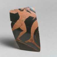 Free download Fragment of a terracotta kylix: eye-cup  (drinking cup) free photo or picture to be edited with GIMP online image editor