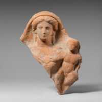 Free download Fragment of a terracotta relief of a woman and child free photo or picture to be edited with GIMP online image editor