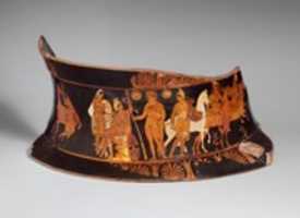 Free download Fragment of a terracotta volute-krater free photo or picture to be edited with GIMP online image editor