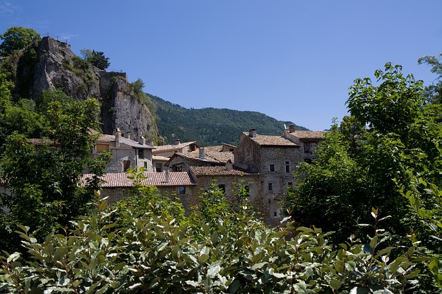 دانلود رایگان تصویر روستای فرانسوی chatillon en diois برای ویرایش با ویرایشگر تصویر آنلاین رایگان GIMP