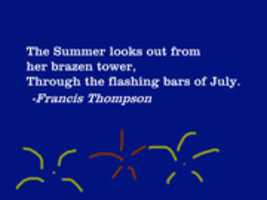 Free download Francis Thompsons Quote About July free photo or picture to be edited with GIMP online image editor