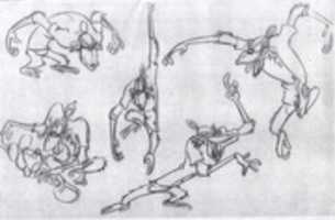 Free download Frankenollie concept sketches free photo or picture to be edited with GIMP online image editor