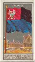Free download Frankfurt, from the City Flags series (N6) for Allen & Ginter Cigarettes Brands free photo or picture to be edited with GIMP online image editor