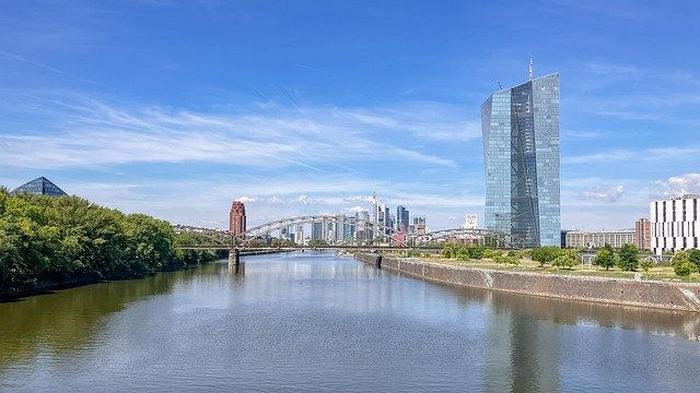 Free download frankfurt main european central bank free picture to be edited with GIMP free online image editor