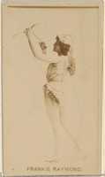 Free download Frankie Raymond, from the Actors and Actresses series (N45, Type 8) for Virginia Brights Cigarettes free photo or picture to be edited with GIMP online image editor