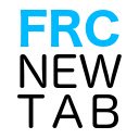 FRC New Tab  screen for extension Chrome web store in OffiDocs Chromium