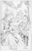Free download Frederick the Wise in Prayer before the Virgin and Child free photo or picture to be edited with GIMP online image editor