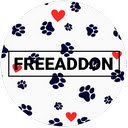 FreeAddon.com Cute Dogs  Puppies Theme  screen for extension Chrome web store in OffiDocs Chromium