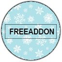 FreeAddon.com 冬季雪花主题屏幕用于 OffiDocs Chromium 中的 Chrome 网上商店扩展程序
