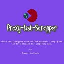 หน้าจอ Proxy List Scrapper ฟรีสำหรับส่วนขยาย Chrome เว็บสโตร์ใน OffiDocs Chromium